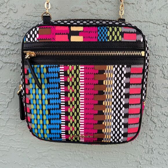 Vera Bradley Elena Crossbody Bag Cha-Cha Floral Print Multicolor - Picture 3 of 11